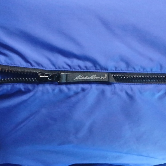 Eddie BAUER VIBRANT BLUE LIGHTWEIGHT FULLZIP JACKET WOMEN'S LARGE - Picture 4 of 11